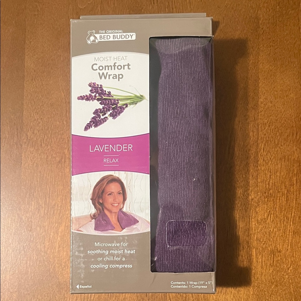 NWT Bed Buddy Comfort Wrap- Lavender
